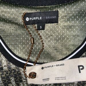 Purple Brand tank top gently worn almost like brand new. Comes with Designer tag